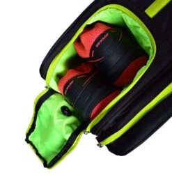 Dunlop Elite Tournament Thermo Bag (Black/Yellow) -Tennipro Store DunlopEliteTournamentThermoBag3