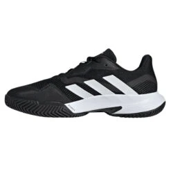 Adidas CourtJam Control Men's Tennis Shoe (Core Black/Cloud White) -Tennipro Store GW2554 5