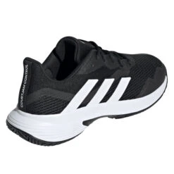 Adidas CourtJam Control Men's Tennis Shoe (Core Black/Cloud White) -Tennipro Store GW2554 7