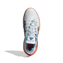 Adidas Barricade Men's Tennis Shoe (Blue/White/Orange) 13 Adidas Barricade Men's Tennis Shoe (Blue/White/Orange) -Tennipro Store GW2963 3 FOOTWEAR Photography TopPortraitView white