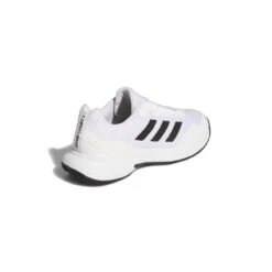 Adidas GameCourt 2 Men's Tennis Shoe (White/Black) -Tennipro Store GW2991 7 FOOTWEAR Photography BackLateralTopView white