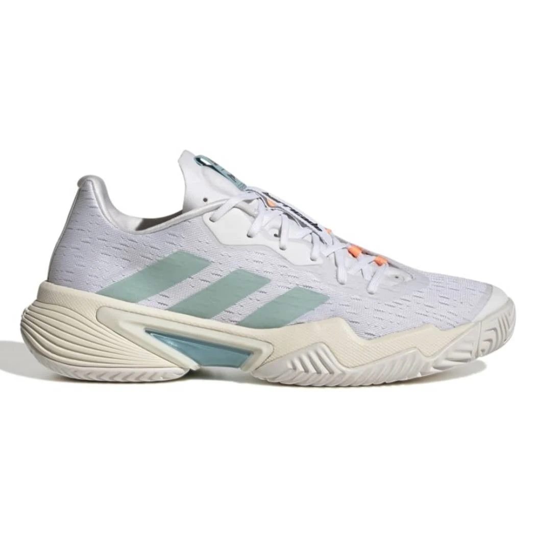 Adidas Barricade Parley Women's Tennis Shoe (White/Grey) 3 Adidas Barricade Parley Women's Tennis Shoe (White/Grey)