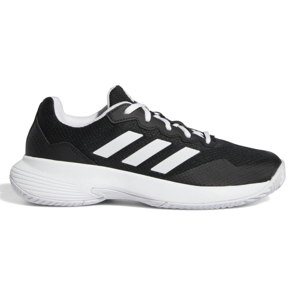 Adidas GameCourt 2 Women's Tennis Shoe (Black/White) 3 Adidas GameCourt 2 Women's Tennis Shoe (Black/White)