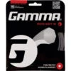 Gamma AMP Moto Soft 16/1.29 Tennis String (Charcoal) -Tennipro Store Gamma Moto Soft 16 Tennis String RacquetGuys