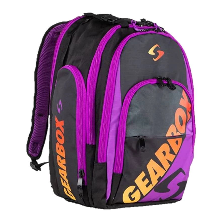 Gearbox Backpack - Court (Purple Accent With Red/Yellow Gradient) 3 Gearbox Backpack - Court (Purple Accent With Red/Yellow Gradient)