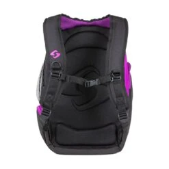 Gearbox Backpack - Court (Purple Accent With Red/Yellow Gradient) 12 Gearbox Backpack - Court (Purple Accent With Red/Yellow Gradient) -Tennipro Store GearboxCourtBackpack3