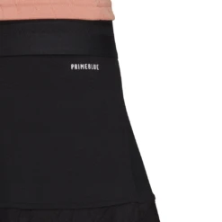 Adidas Women's Tennis Primeblue Aeroknit Match Skirt (Black) 13 Adidas Women's Tennis Primeblue Aeroknit Match Skirt (Black) -Tennipro Store H31425 APP on model detail 1 white