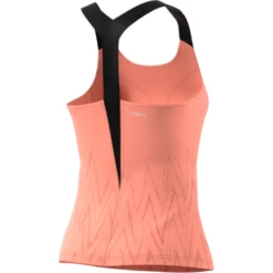Adidas Women's Tennis Primeblue Aeroknit Y-Tank Top (Ambient Blush) -Tennipro Store H31426 APP virtual back white