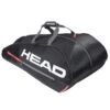 Head Tour Team Monstercombi 12 Racquet Bag (Black/Orange) -Tennipro Store HEAD Tour Team Supercombi Black Orange 283422BKOR