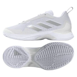 Adidas Avacourt Women's Tennis Shoe (White) -Tennipro Store HQ8404 1 FOOTWEAR 3D Rendering StandardView transparent 1