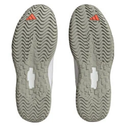 Adidas SoleMatch Control Men's Tennis Shoe (White/Black) -Tennipro Store HQ8436 4 FOOTWEAR Photography BottomView transparent