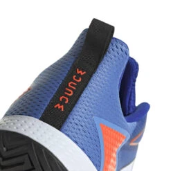 Adidas Defiant Speed Men's Tennis Shoe (Blue/White) -Tennipro Store HQ8455 8 FOOTWEAR Photography DetailView1 transparent