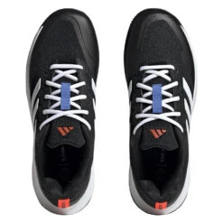 Adidas GameCourt 2 Men's Tennis Shoe (Black/White) -Tennipro Store HQ8478 3 FOOTWEAR Photography TopPortraitView transparent