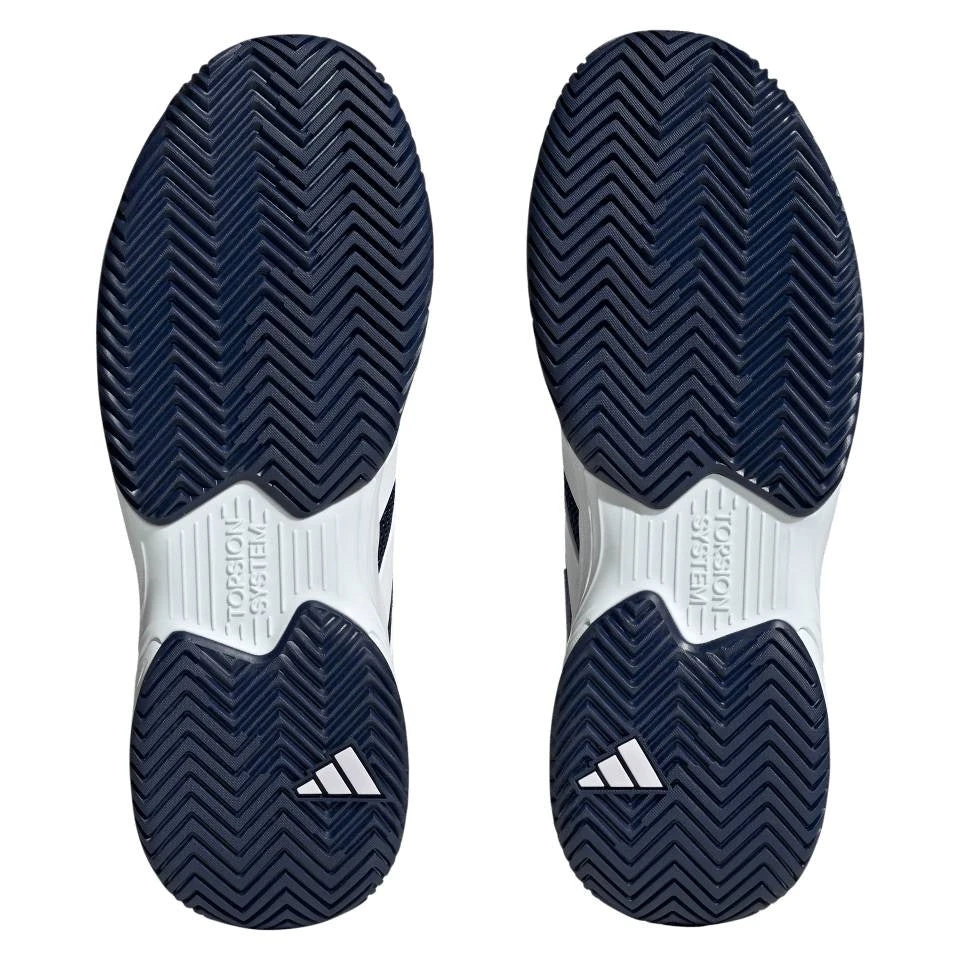 Adidas CourtJam Control Men's Tennis Shoe (Navy/White) 8 Adidas CourtJam Control Men's Tennis Shoe (Navy/White) - Image 6