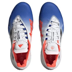 Adidas Barricade Men's Tennis Shoe (Blue/Black) 15 Adidas Barricade Men's Tennis Shoe (Blue/Black) -Tennipro Store HQ8917 3 FOOTWEAR Photography TopPortraitView transparent