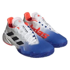 Adidas Barricade Men's Tennis Shoe (Blue/Black) 13 Adidas Barricade Men's Tennis Shoe (Blue/Black) -Tennipro Store HQ8917 6 FOOTWEAR Photography FrontLateralTopView transparent