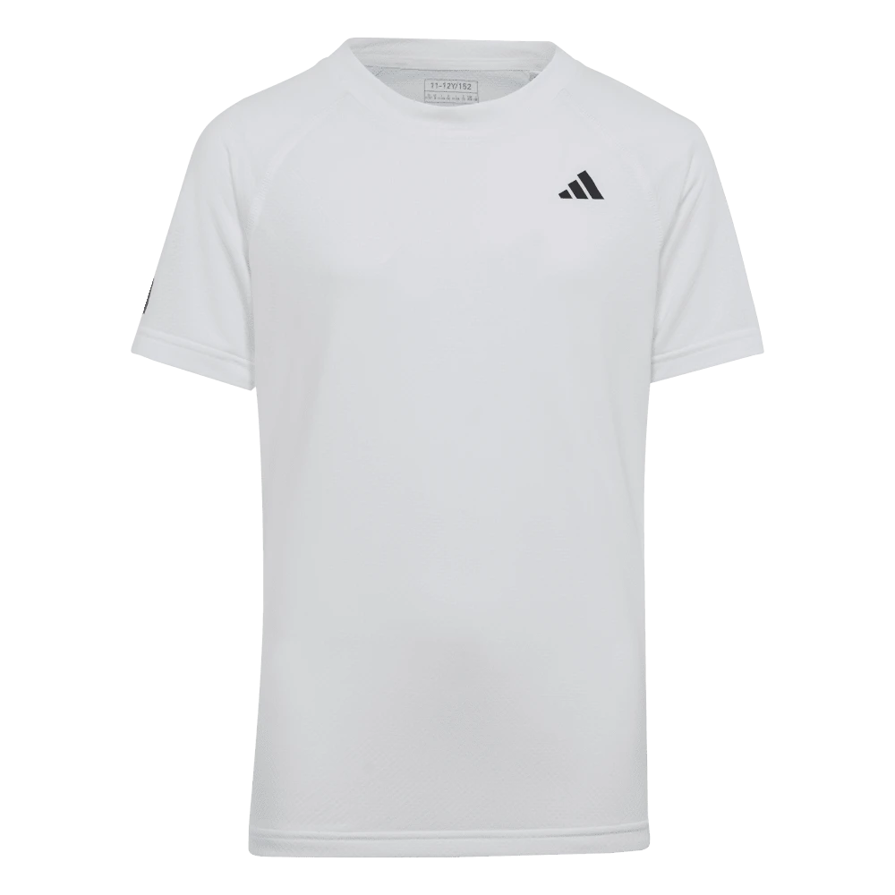 Adidas Girl's Club Top (White) 3 Adidas Girl's Club Top (White)