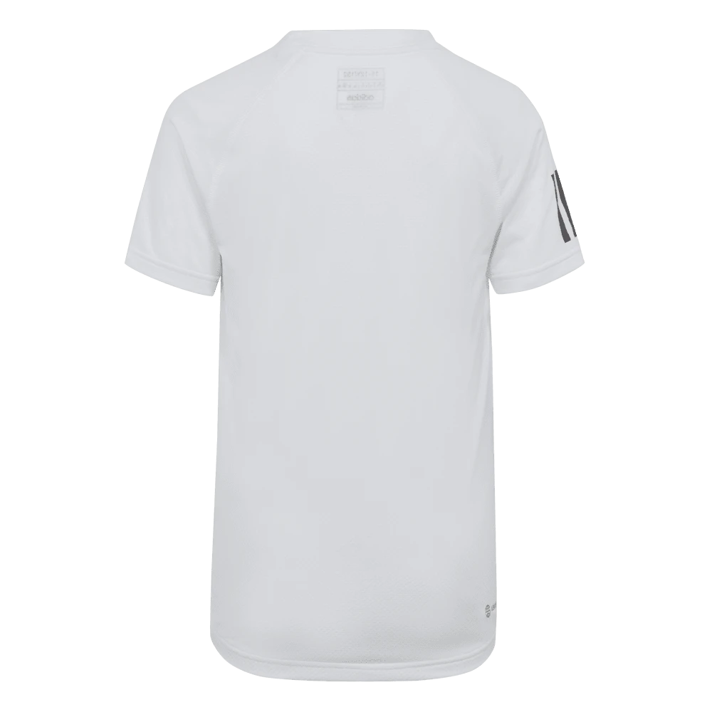 Adidas Girl's Club Top (White) 4 Adidas Girl's Club Top (White) - Image 2