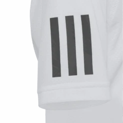 Adidas Girl's Club Top (White) 10 Adidas Girl's Club Top (White) -Tennipro Store HS0551 5 APPAREL Photography DetailView2 transparent