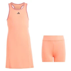 Adidas Girl's Club Dress (Orange)