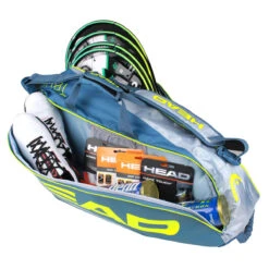 Head Tour Team Extreme Combi 6 Pack Racquet Bag (Yellow/Grey) 7 Head Tour Team Extreme Combi 6 Pack Racquet Bag (Yellow/Grey) -Tennipro Store Head Tour Team Extreme Combi 6 Pack