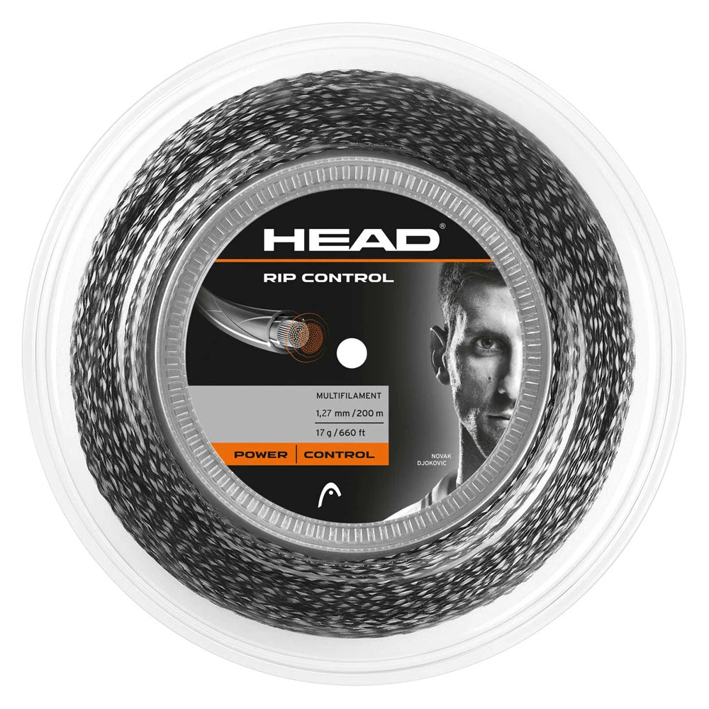 Head RIP Control 17/1.25 Tennis String Reel (Black) 3 Head RIP Control 17/1.25 Tennis String Reel (Black)