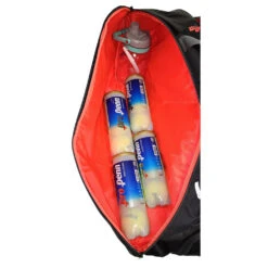 Head Tour Team Monstercombi 12 Racquet Bag (Black/Orange) -Tennipro Store Head Tour Team 12R Monstercombi Tennis Racquet Bag Black Orange Left