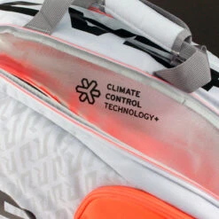 Head Radical Supercombi 9 Pack Racquet Bag (Grey/Orange) -Tennipro Store IMG 2928