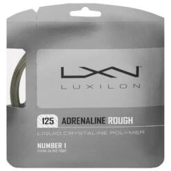 Luxilon Adrenaline Rough 16L/1.25 Tennis String (Platinum)