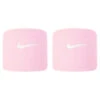 Nike Tennis Premier Wristbands 2 Pack (Pink Foam/White) -Tennipro Store N.000.2467 674 P 17BC6LR