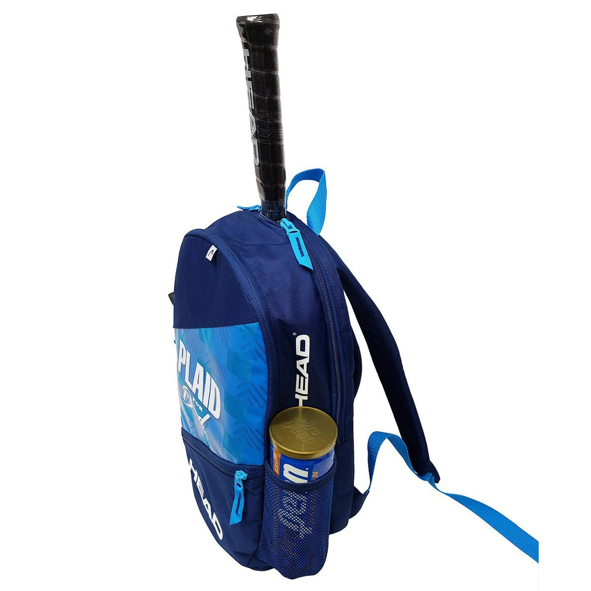 Head Plaid For Dad Elite Backpack Racquet Bag (Blue) 6 Head Plaid For Dad Elite Backpack Racquet Bag (Blue) - Image 4