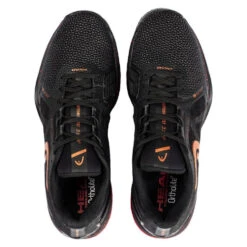 Head Sprint Pro 3.5 SF Men's Tennis Shoe (Black/Orange) -Tennipro Store Presentation 273002SprintPro3.5SFBKORtopview01563200