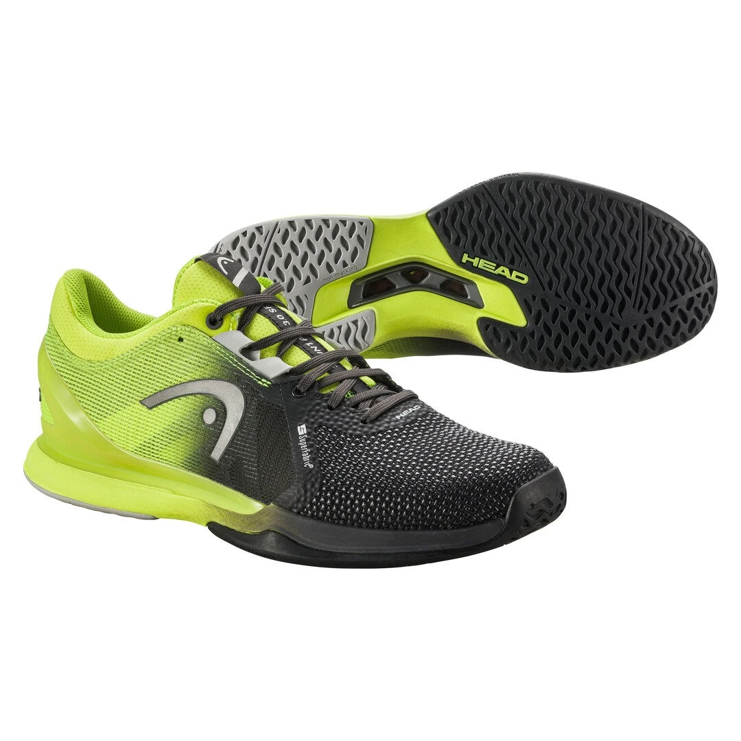Head Sprint Pro 3.0 SF Men's Tennis Shoe (Black/Lime) 7 Head Sprint Pro 3.0 SF Men's Tennis Shoe (Black/Lime) - Image 5
