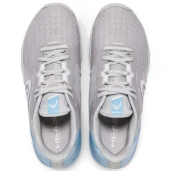 Head Revolt Pro 3.5 Women's Tennis Shoe (Grey/Light Blue) -Tennipro Store Presentation 274121 Revolt Pro 3 5 Women GRLB Gray LightBlue 5