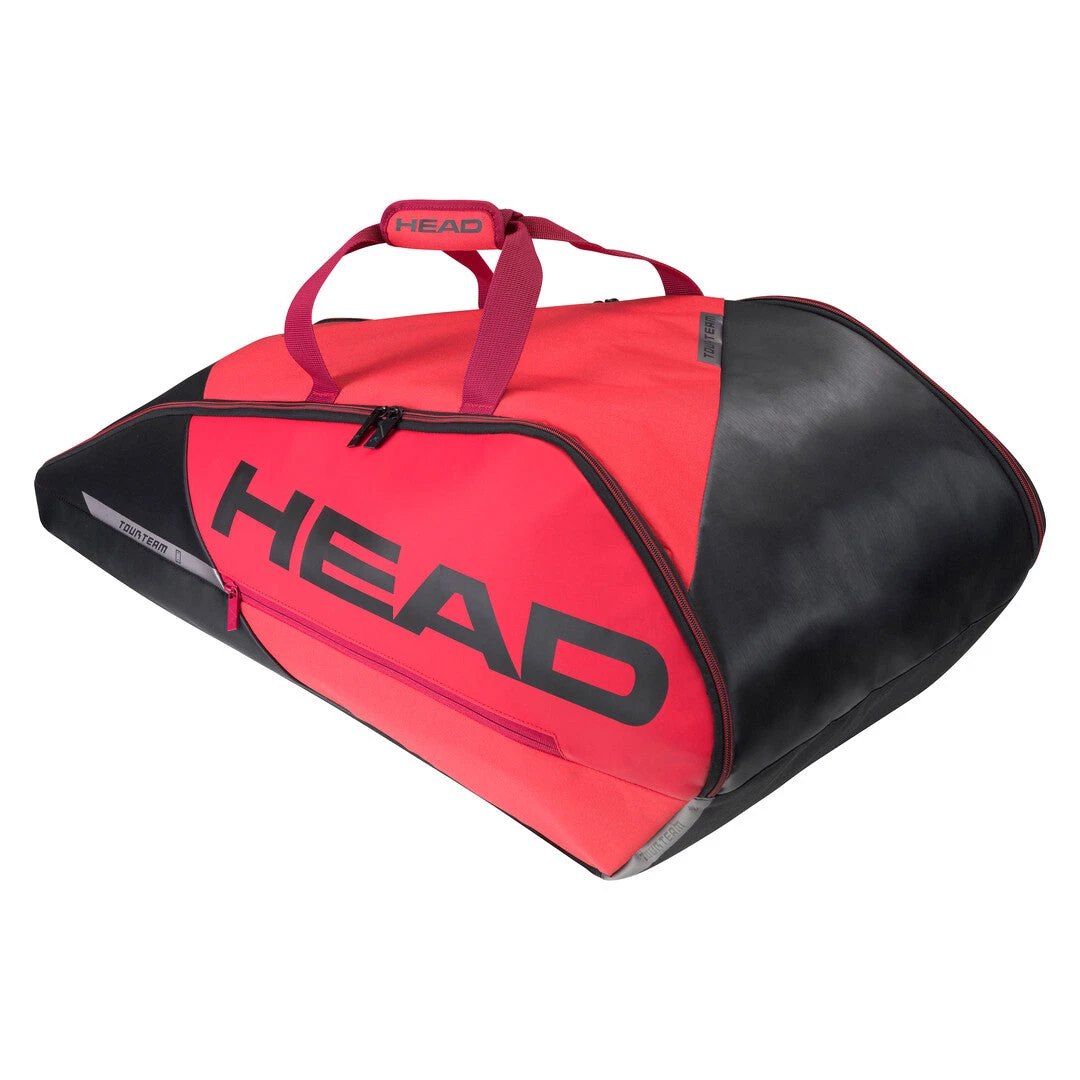 Head Tour Team Supercombi 9 Pack Racquet Bag (Red/Black) 3 Head Tour Team Supercombi 9 Pack Racquet Bag (Red/Black)