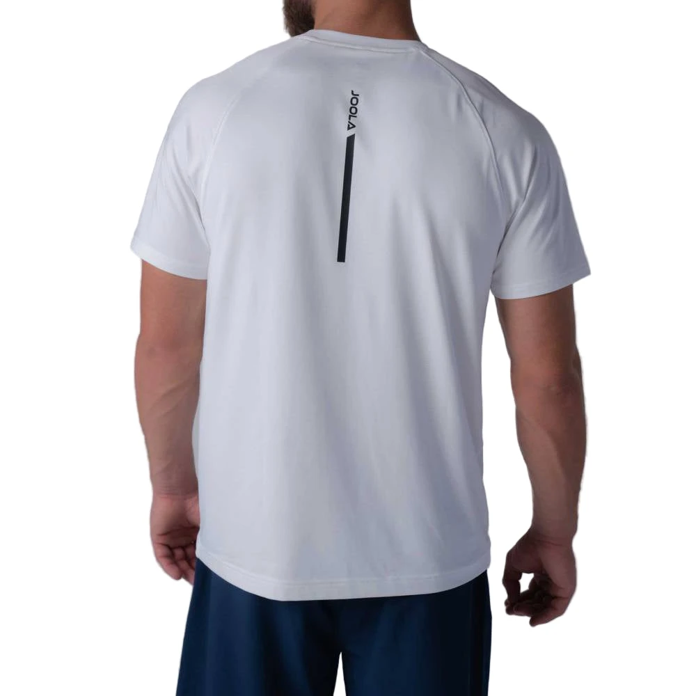 Joola Men's Club Short Sleeve Top (White) 4 Joola Men's Club Short Sleeve Top (White) - Image 2