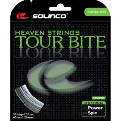 Solinco Tour Bite 18/1.15 Tennis String (Silver)