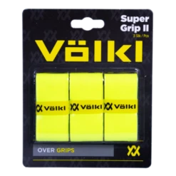 Volkl Super Grip II Overgrip 3 Pack (Neon Yellow)