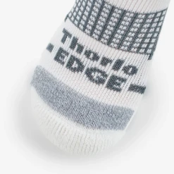 Thorlo Unisex Tennis Moderate Cushion Low Cut Socks (White) -Tennipro Store VCMU WHITE 2