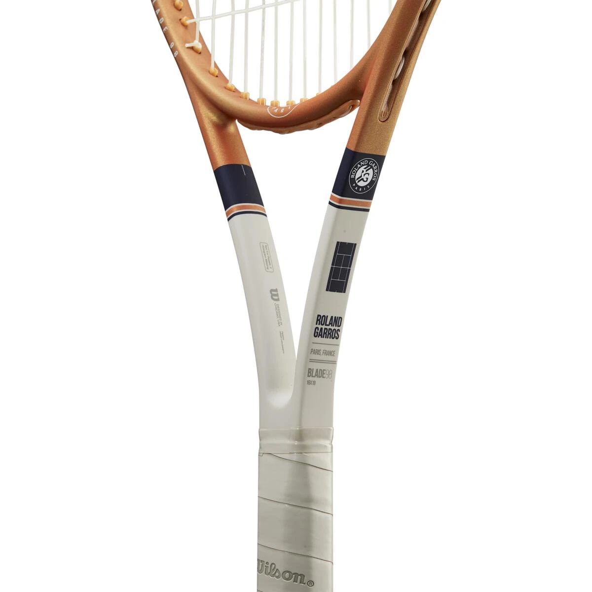 Wilson Blade 98 16x19 V7 Roland Garros 6 Wilson Blade 98 16x19 V7 Roland Garros - Image 4