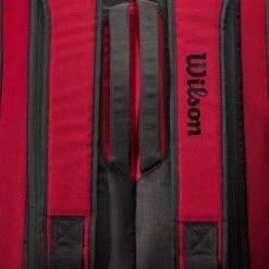 Wilson Clash V2 Super Tour 9 Pack Racquet Bag (Red/Black) 15 Wilson Clash V2 Super Tour 9 Pack Racquet Bag (Red/Black) -Tennipro Store WR8016401 4 Super Tour Clash 9PK RD BL.png.cq5dam.web .1200.1200