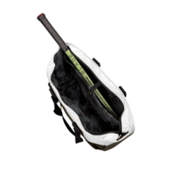 Wilson Women's Racquet Tote Bag (Cream/Forest Green/Black) -Tennipro Store WR8017601 7 Womens Tote ForestGreen Cream.png.thumb .319.319