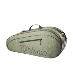 Wilson Team 6 Pack Racquet Bag (Heather Green) 12 Wilson Team 6 Pack Racquet Bag (Heather Green) -Tennipro Store WR8022701 0 Team 6PK Heather GR
