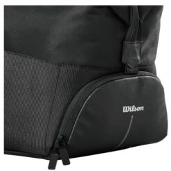 Wilson RF Practice 6 Pack Racquet Bag (Black) -Tennipro Store WR8034201 3 RF Collection Practice Bag 6PK Black 1
