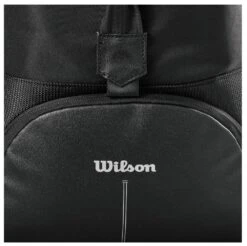 Wilson RF Practice 6 Pack Racquet Bag (Black) -Tennipro Store WR8034201 8 RF Collection Practice Bag 6PK Black 1