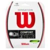 Wilson Sensation 16 Tennis String (Green) 2 Wilson Sensation 16 Tennis String (Green) -Tennipro Store WR830170116 0 Wilson Sensation Comfort 16 Neon Green Set