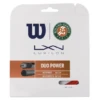 Wilson Duo Power Roland Garros (Luxilon ALU Power 16L / Wilson NXT Power 16) Hybrid Tennis String 2 Wilson Duo Power Roland Garros (Luxilon ALU Power 16L / Wilson NXT Power 16) Hybrid Tennis String -Tennipro Store WR830190116 wilson duo power roland garros