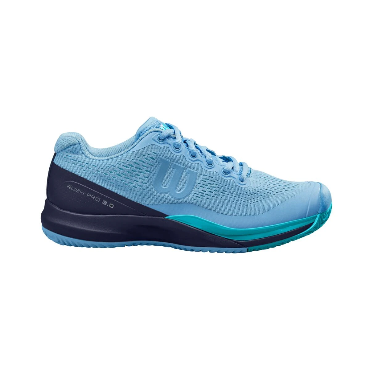 Wilson Rush Pro 3.0 Women's Tennis Shoe (Blue) 4 Wilson Rush Pro 3.0 Women's Tennis Shoe (Blue) - Image 2