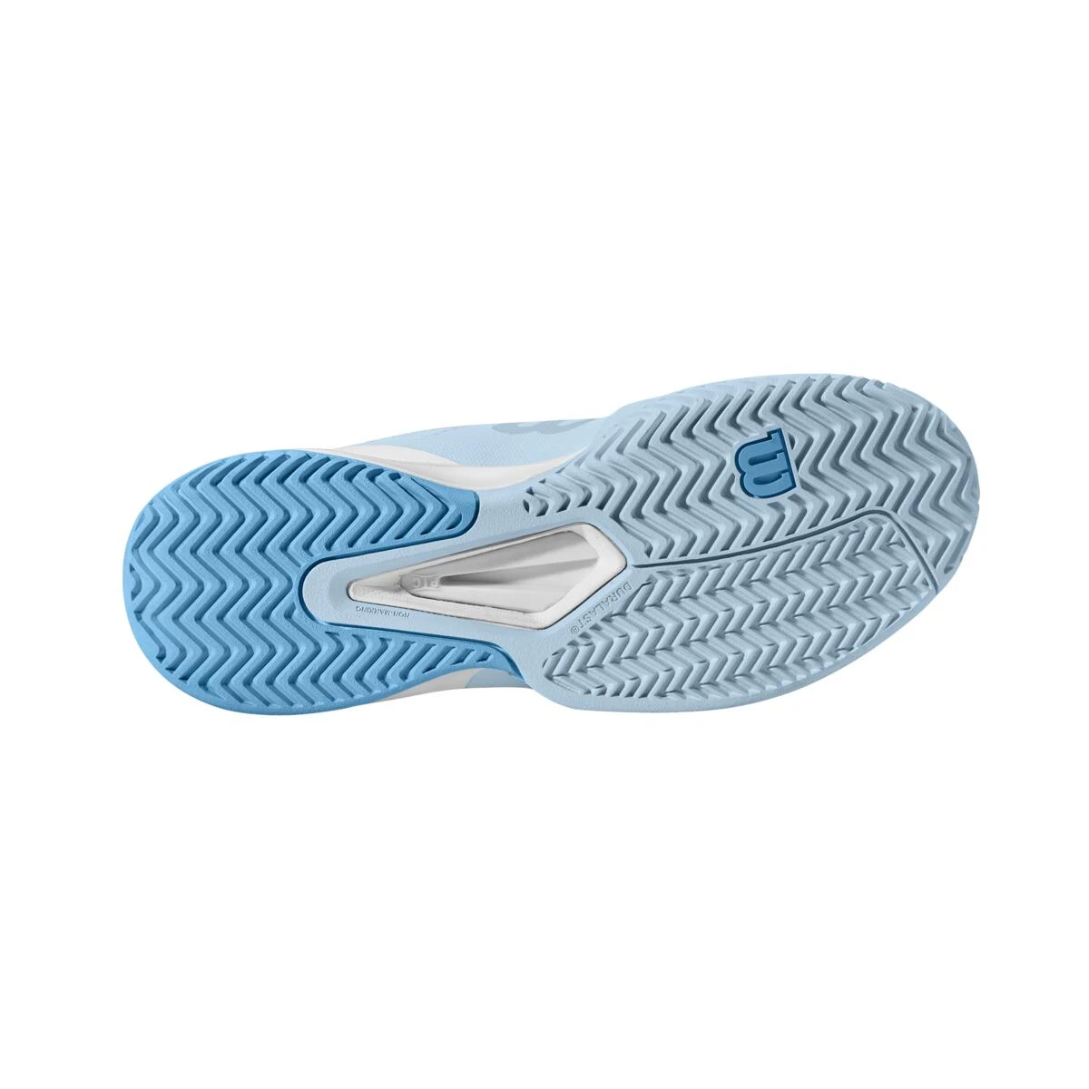 Wilson Rush Pro 2.5 Women's Tennis Shoe (White/Sky Blue) 5 Wilson Rush Pro 2.5 Women's Tennis Shoe (White/Sky Blue) - Image 3