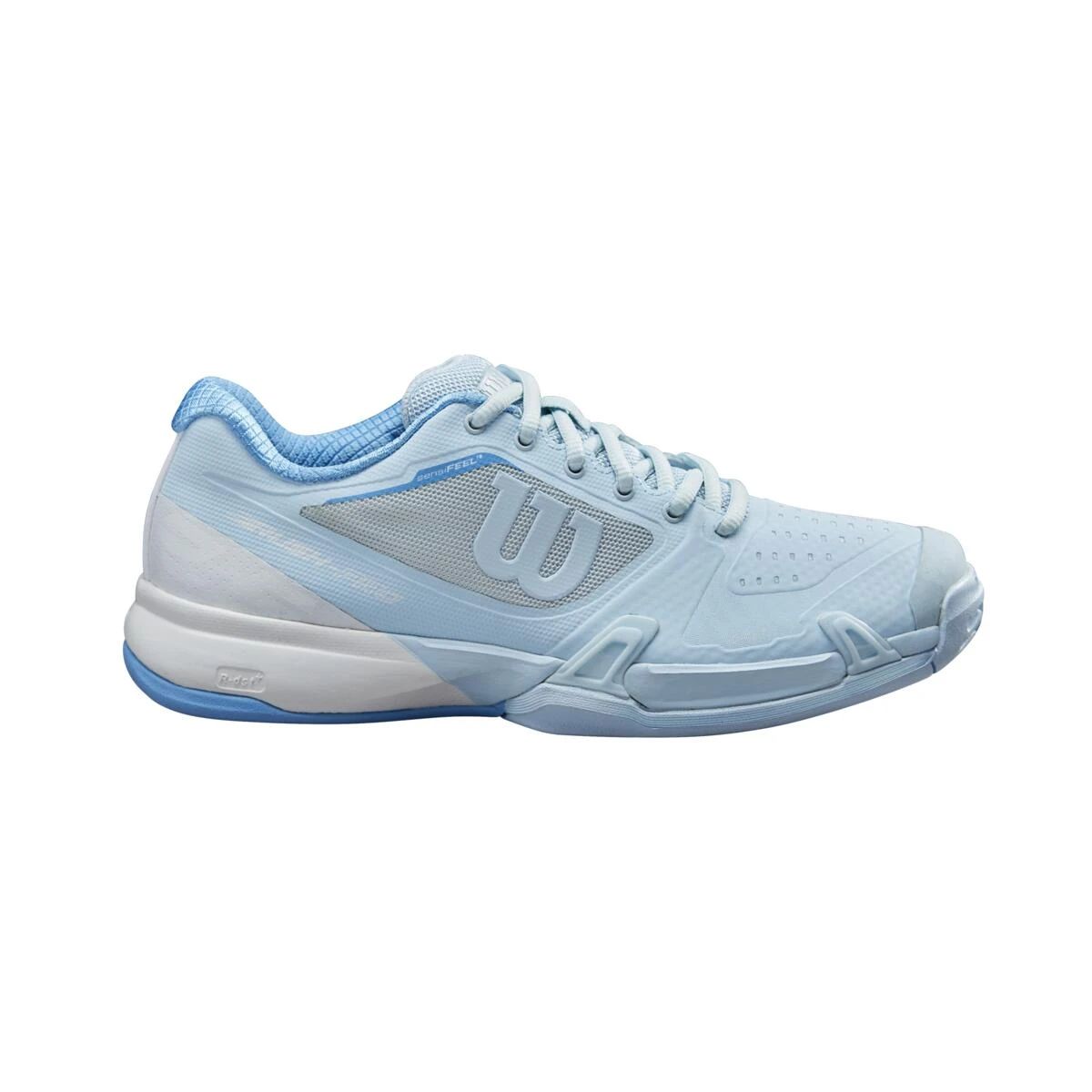 Wilson Rush Pro 2.5 Women's Tennis Shoe (White/Sky Blue) 4 Wilson Rush Pro 2.5 Women's Tennis Shoe (White/Sky Blue) - Image 2